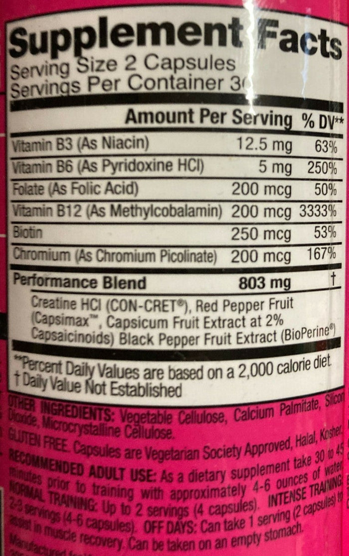 Con-Cret Women's Elite Pre-Workout