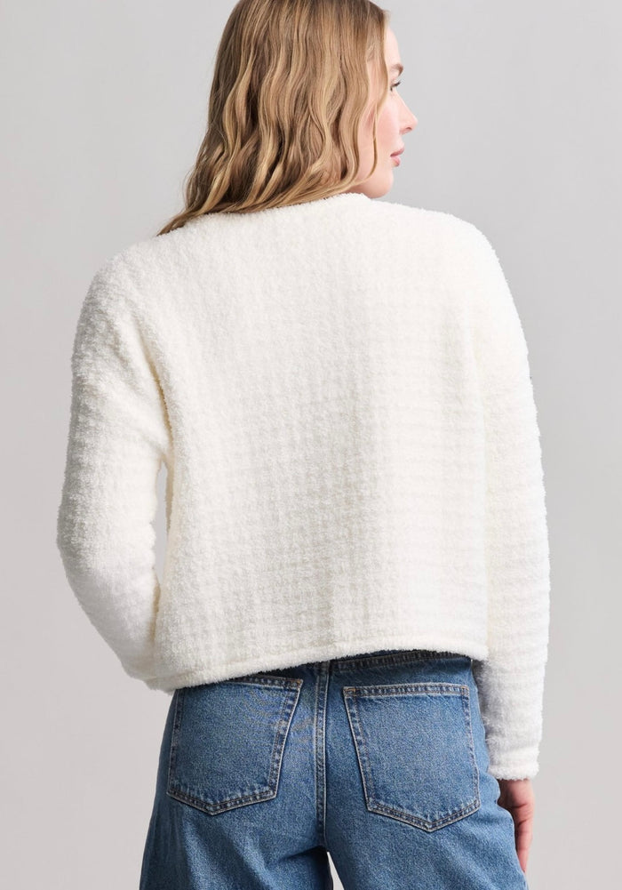 CozyChic Textured Button Front Sweaters by Barefoot Dreams
