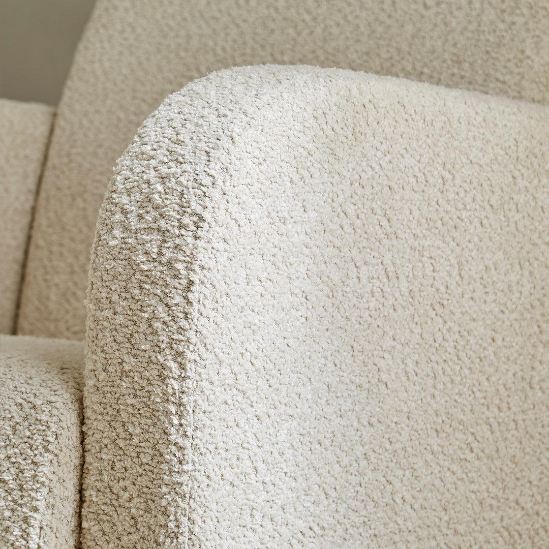CuddleCo Etta Nursing Chair - Boucle Mushroom