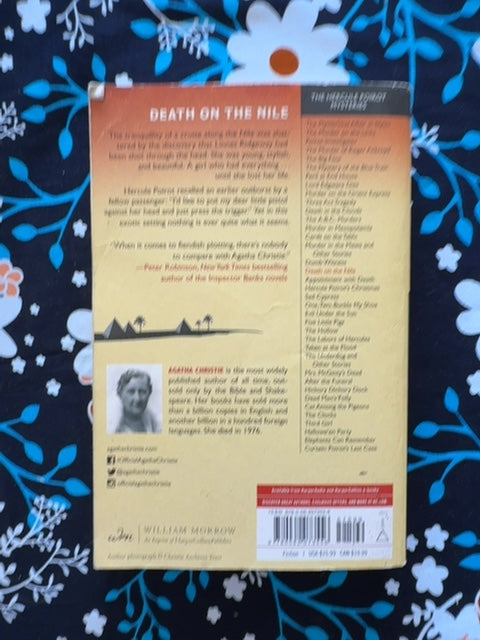 Death on the Nile back cover