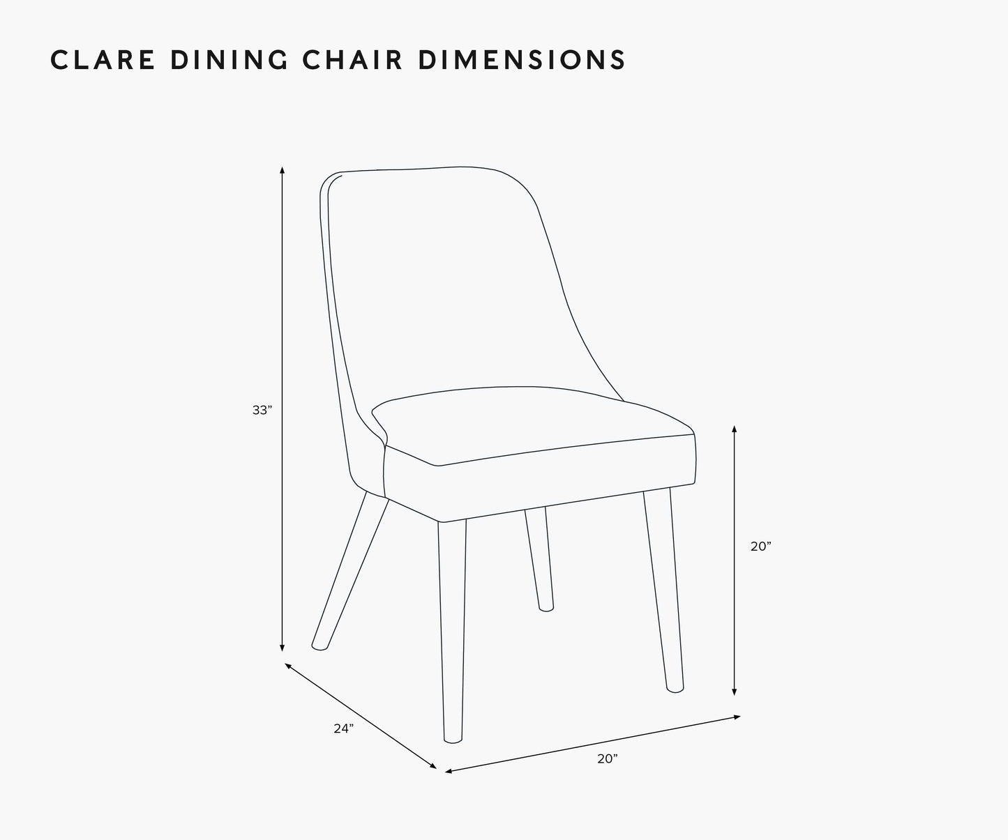 Clare Dining Chair - Bramble