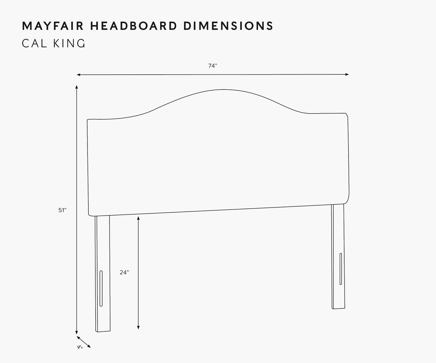 Mayfair Headboard - Garden Party