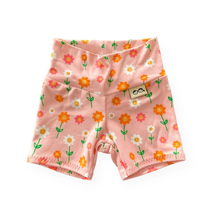 Happy Daisy Biker Shorts Lounge Set