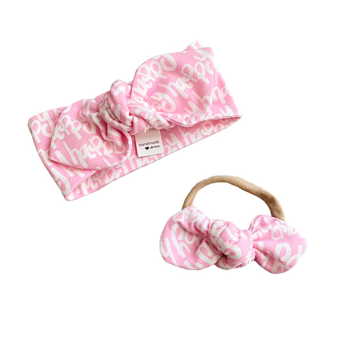 Happy Pink Headbands