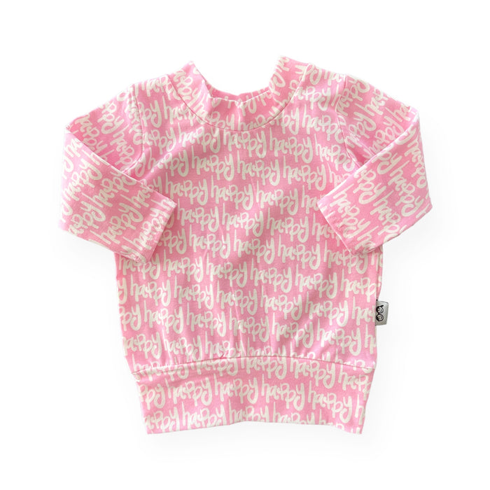Happy Pink Lounge Top