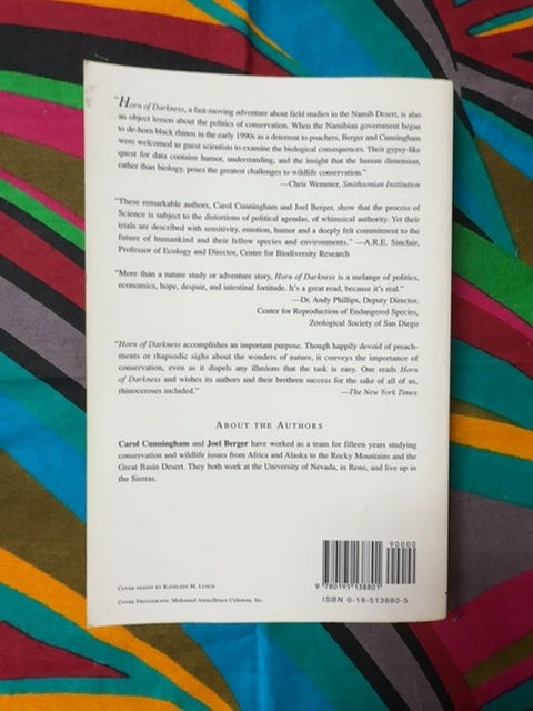 Horn of Darkness back cover