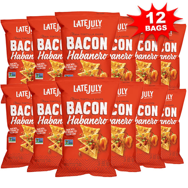 Late July Clasico Tortilla Chips 5.5oz 12pk.