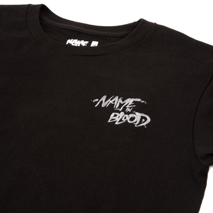 Name In Blood - Embroidered Logo Tee (Black)