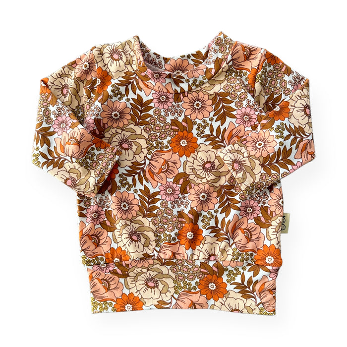 Neutral Boho Floral Lounge Set