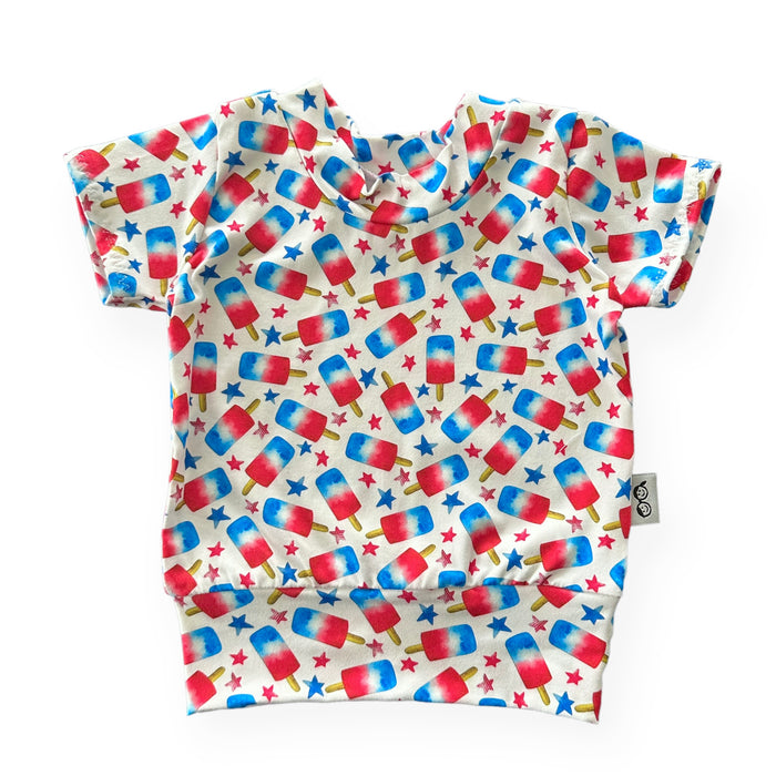 Patriotic Popsicles Summer Lounge Top