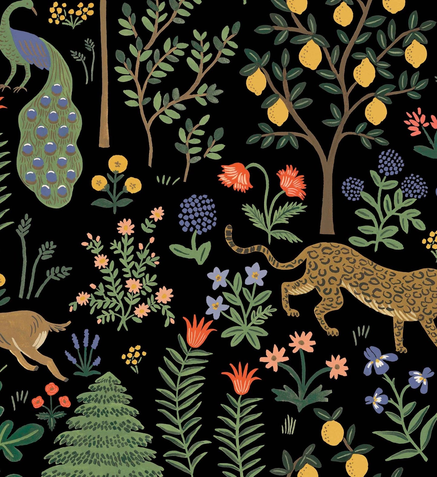 Menagerie Peel & Stick Wallpaper - Black