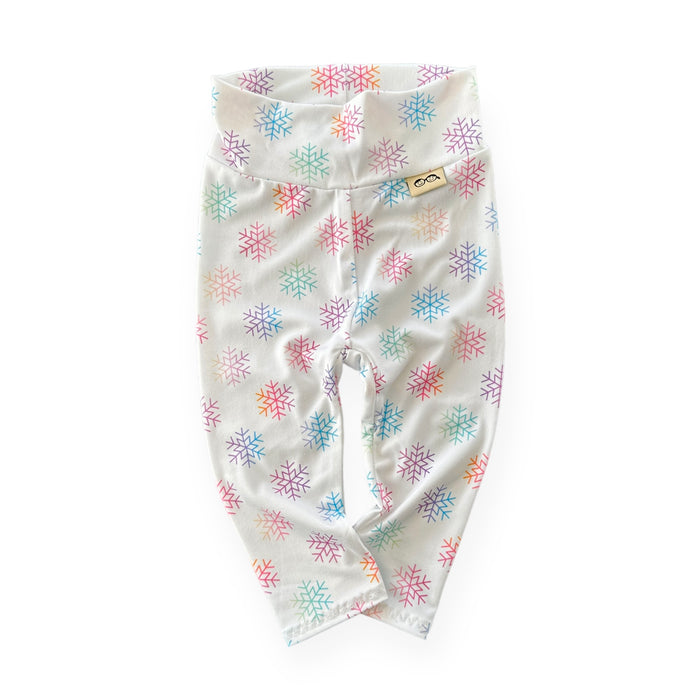 Rainbow Snowflakes Leggings
