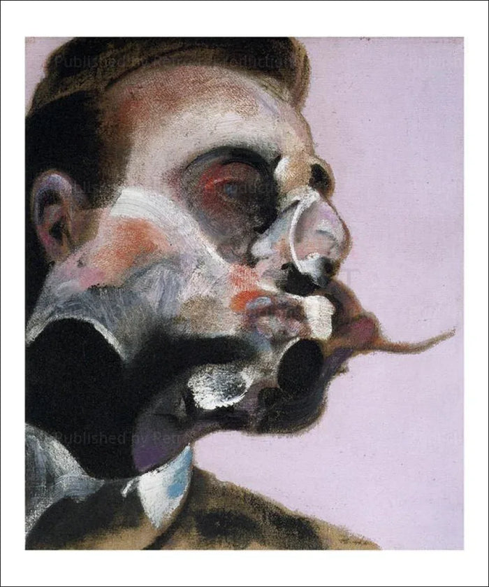 Study for a Portrait of George Dyer 1969 - VINTAGEARTREPRINTS.COM