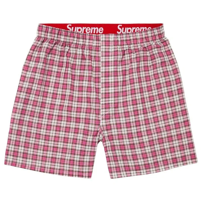 Supreme Hanes Plaid Boxers (Multicolor 4 Pack)