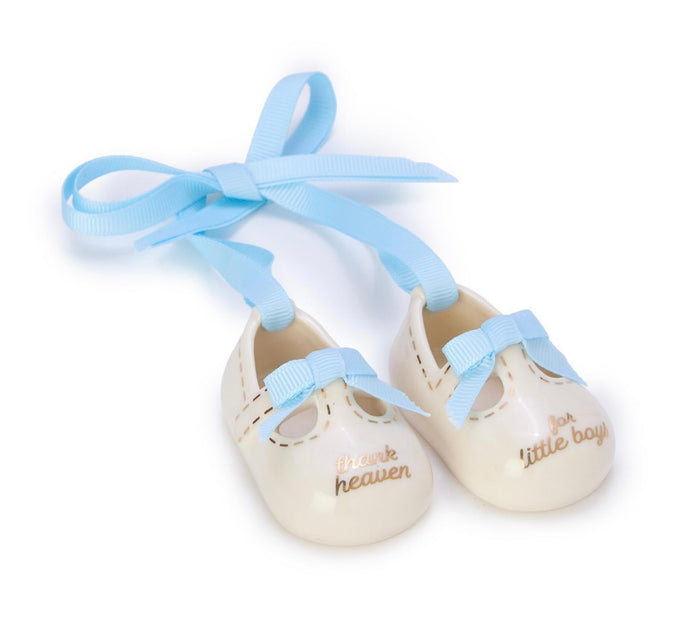 “Thank Heaven” Baby Shoes Keepsake Ornament