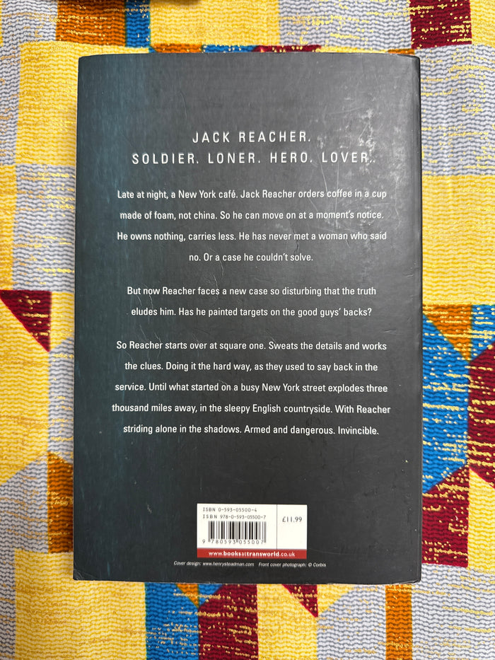 The Hard Way A Jack Reacher Novel by Lee Child