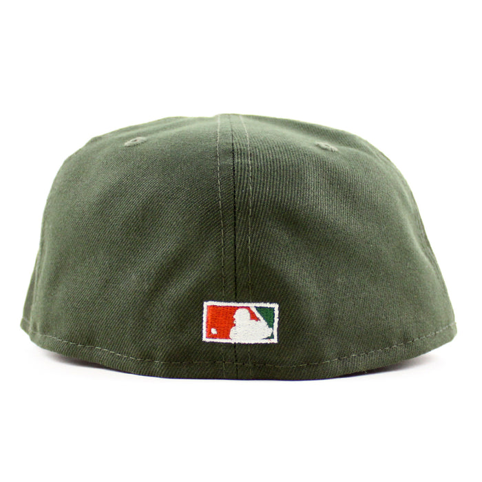 Toronto Blue Jays 30 ANNIVERSARY New Era 59Fifty Fitted Hat (Seaweed Misty Gray Under Brim)