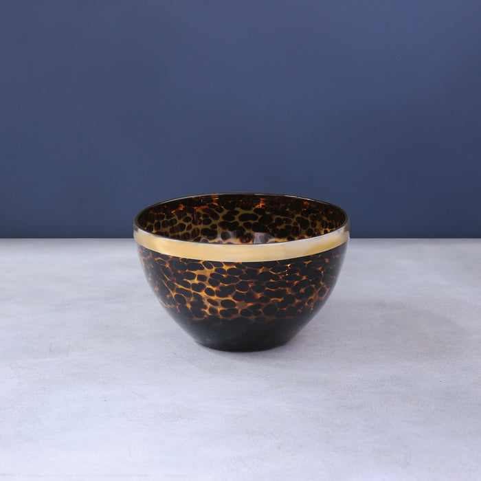 Tortoise & Gold Bowl