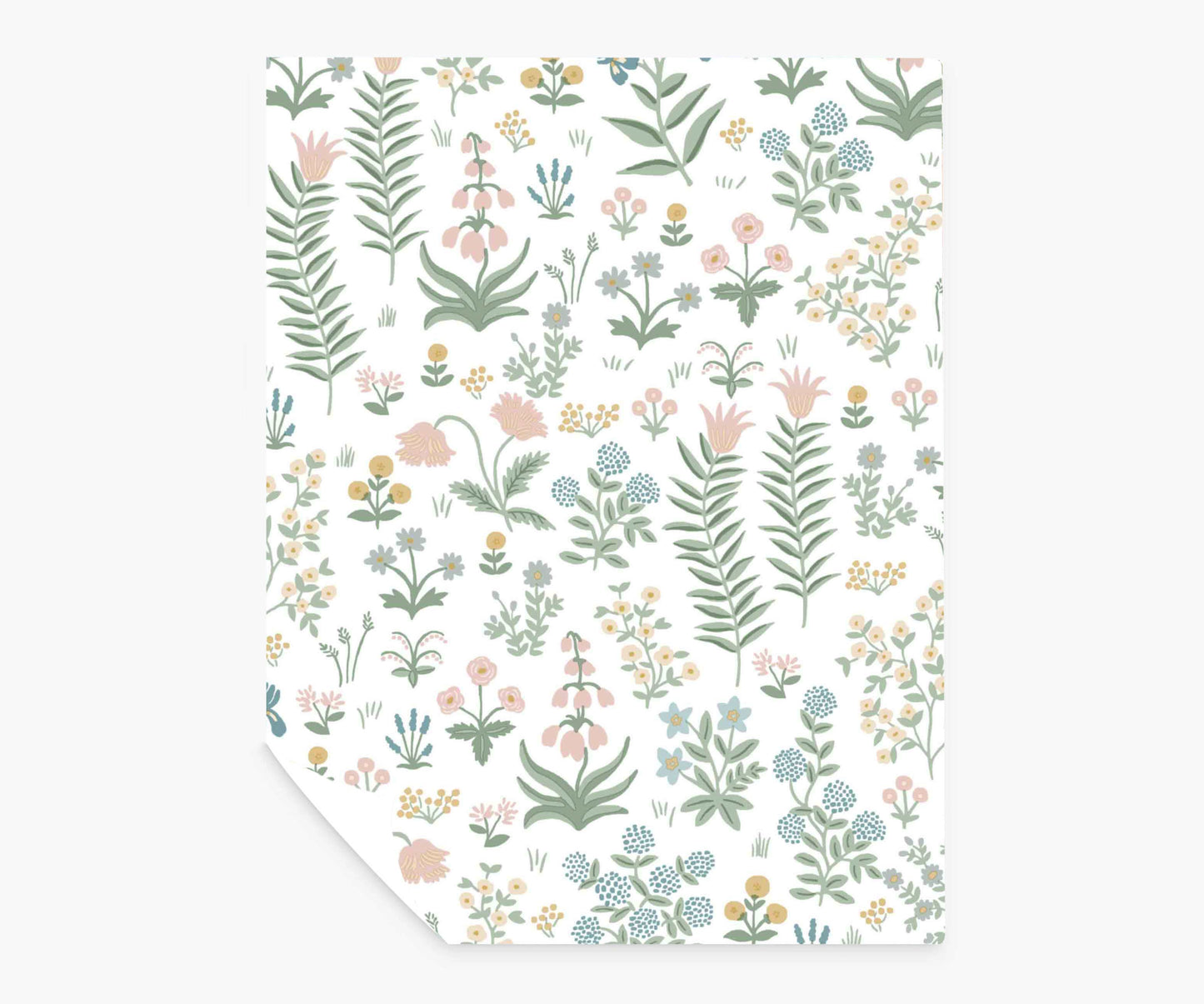 Menagerie Garden Peel & Stick Wallpaper Sample - Blush Multi