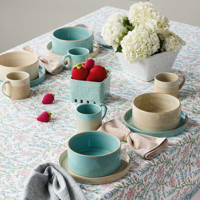White Ceramic Basket (Local Pickup/Local Delivery Only)