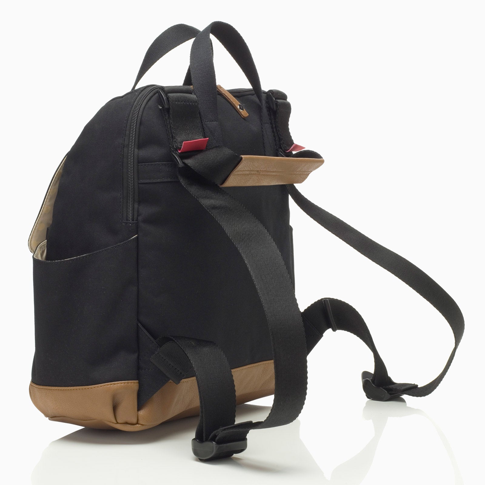 Babymel Robyn Eco Convertible Backpack - Black