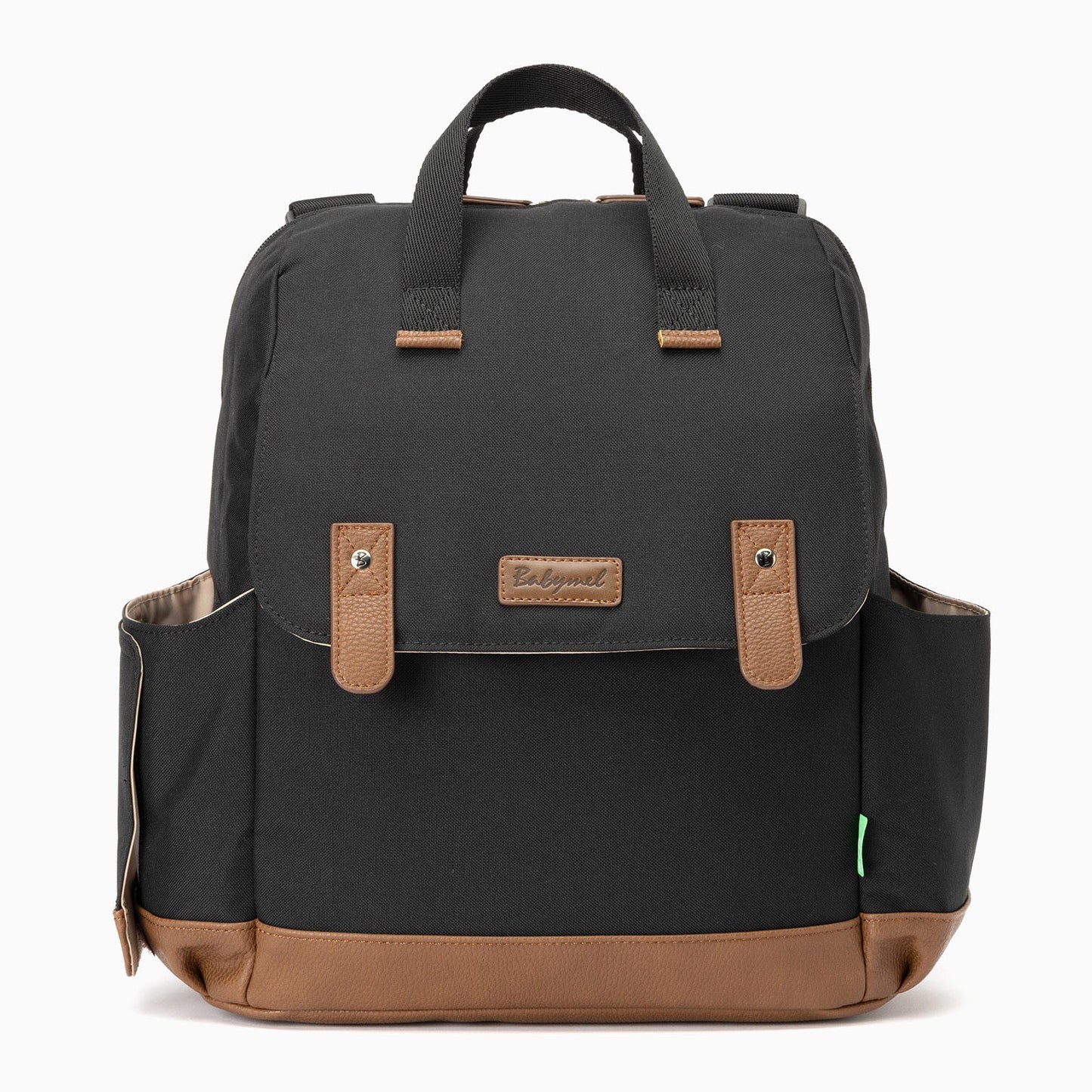 Babymel Robyn Eco Convertible Backpack - Black