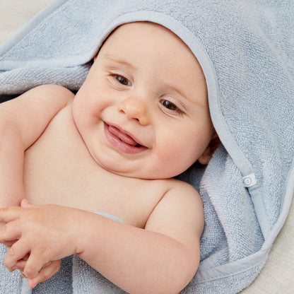 Baby Hooded Bath Towel - Blue