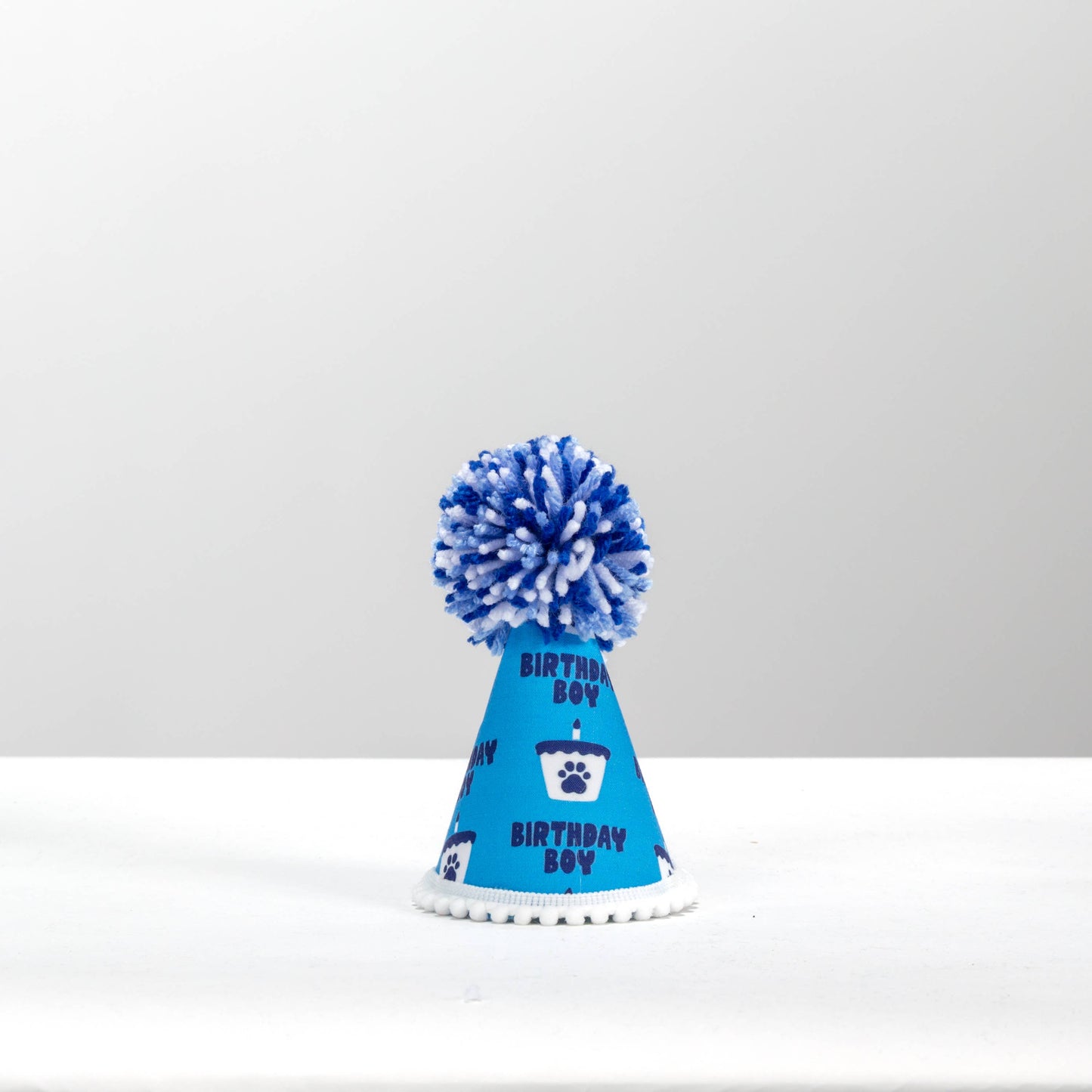 Pup Party Hats - Birthday Blue Boy  Ink Party Hat