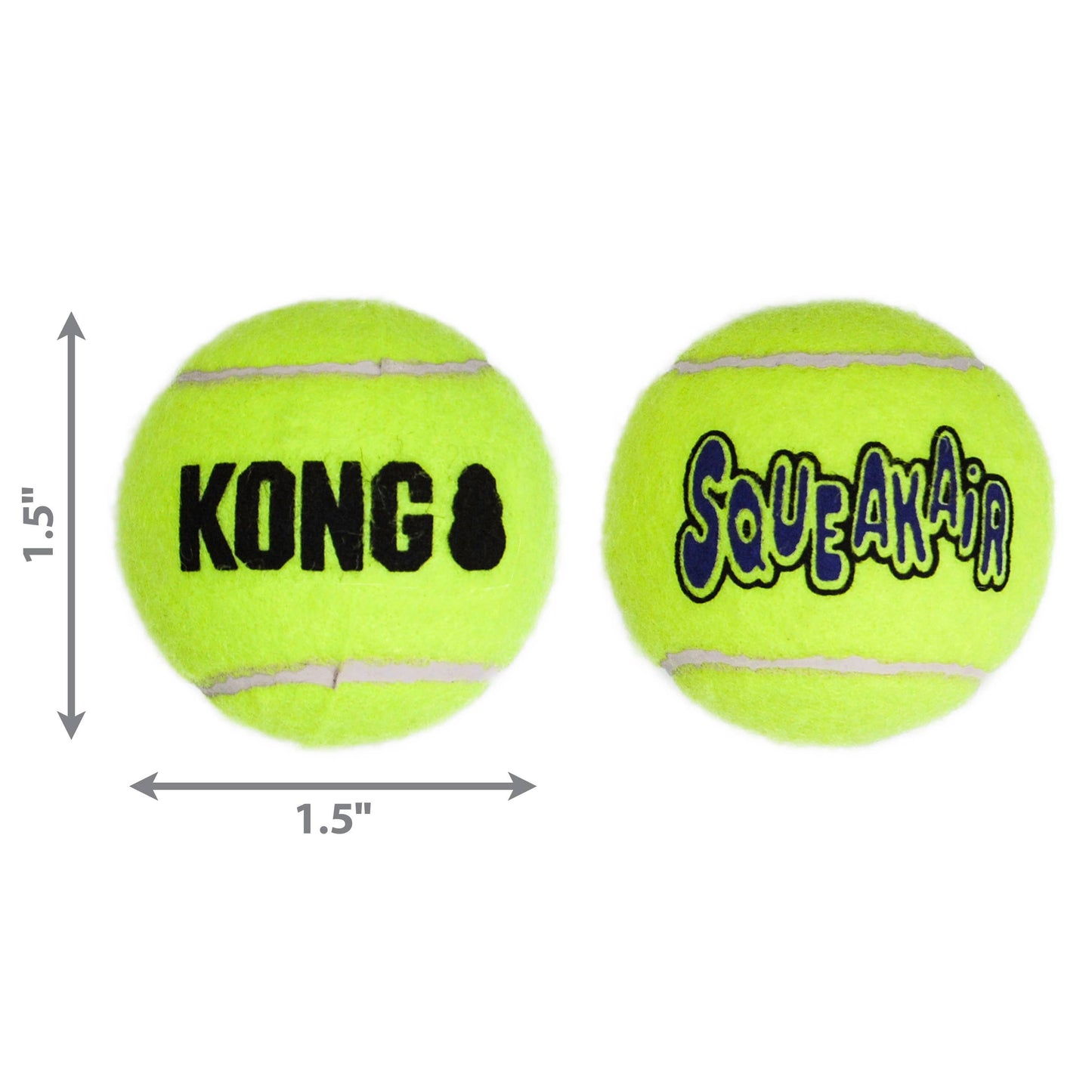 Pet Palette Distribution - KONG® SqueakAir® Balls Dog Fetch Toy XS