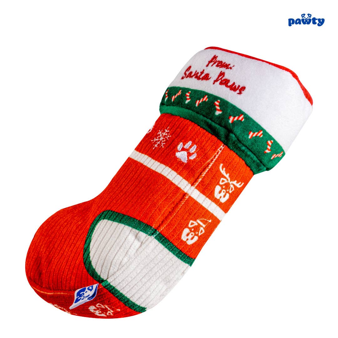PAWTY Dog Toys - Christmas Sock