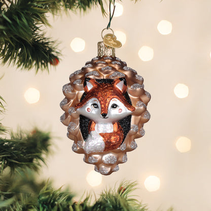Piney Fox Ornament