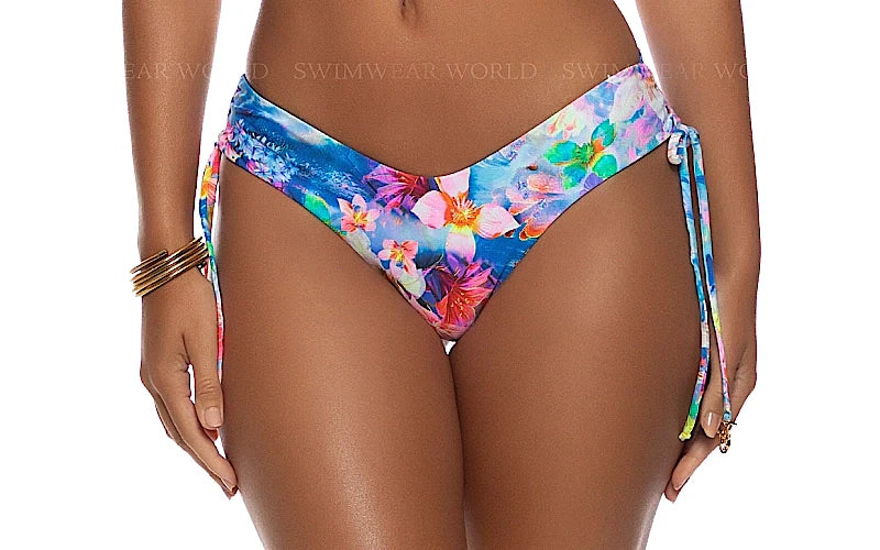 Ruched Tank Bra-Drawstring Side Bikini