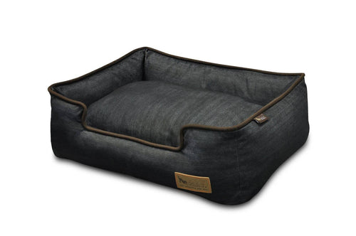 P.L.A.Y. Pet Lifestyle and You - Denim Lounge Bed - Brown (XLarge)