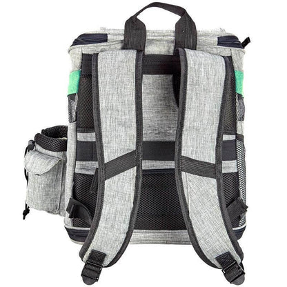 Katziela - Pet Carrier Voyager Backpack For Dogs and Cats Red and Green