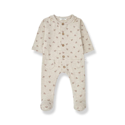 1+ in the family Melak Sleepsuit - Oatmeal