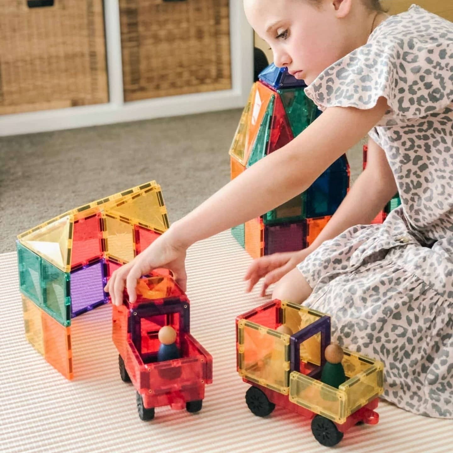 CONNETIX Rainbow Motion Pack - 24 Pieces