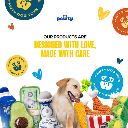 PAWTY Dog Toys - Tape Measurer