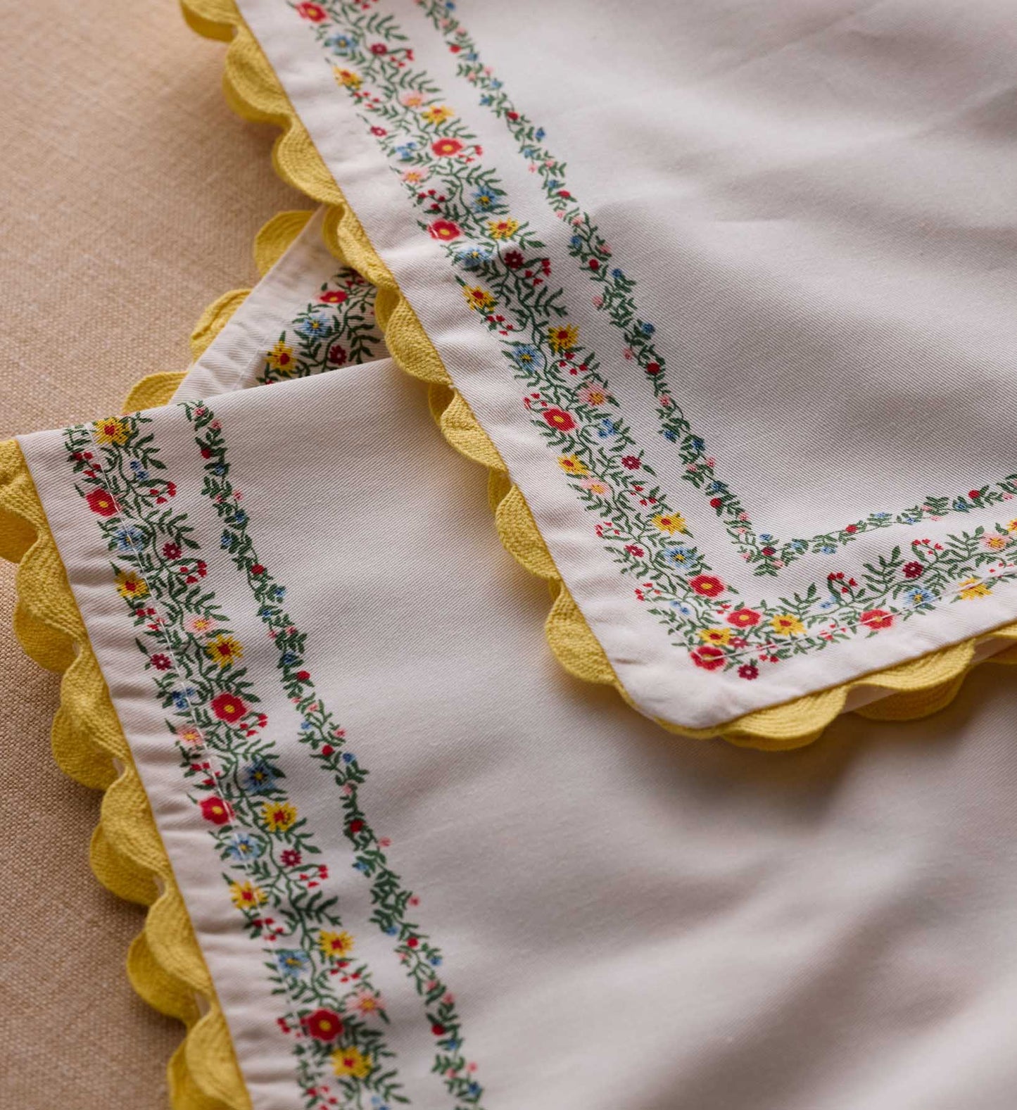 Cotton Napkin Set - Rosette