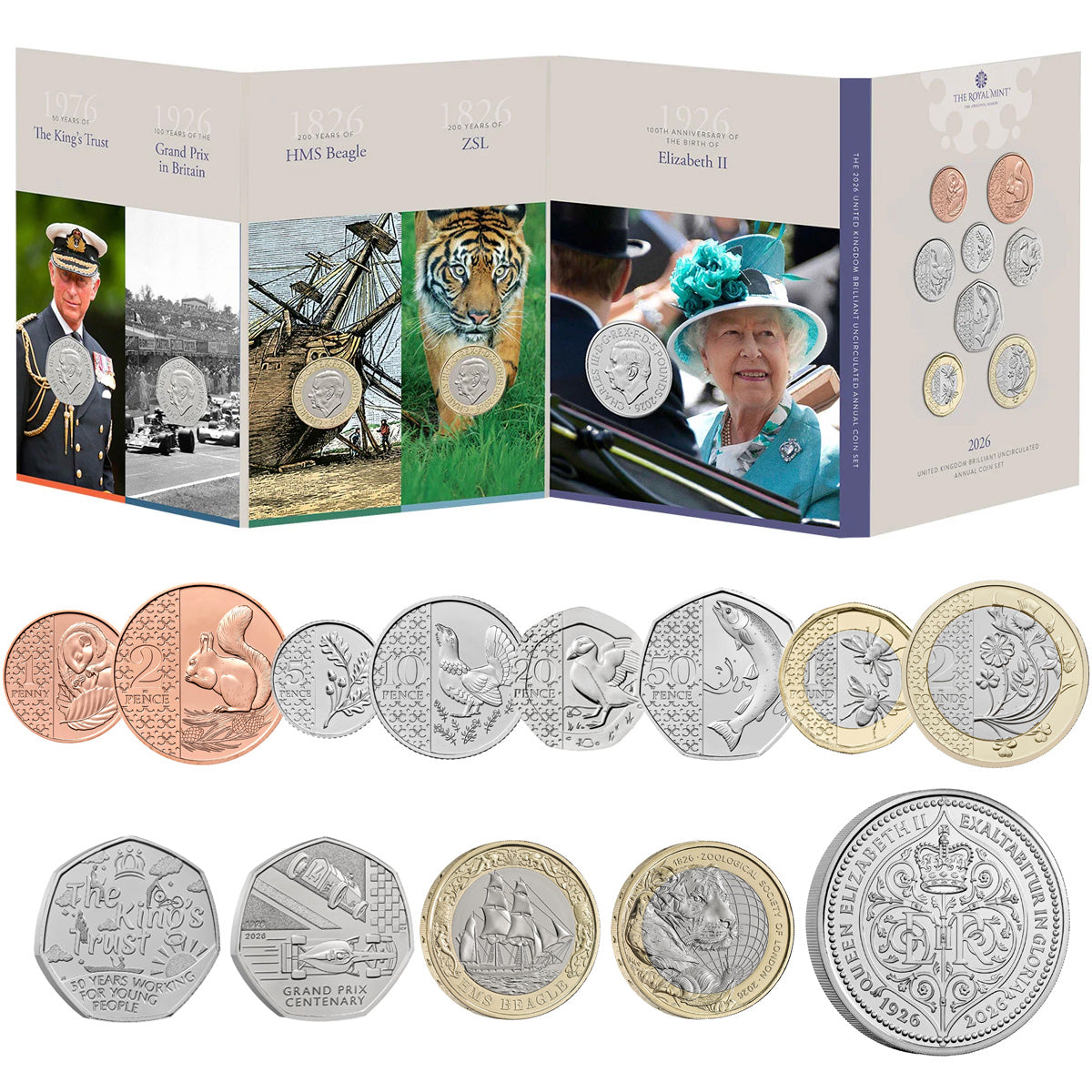 2026 UK Brilliant Uncirculated Annual Coin Set