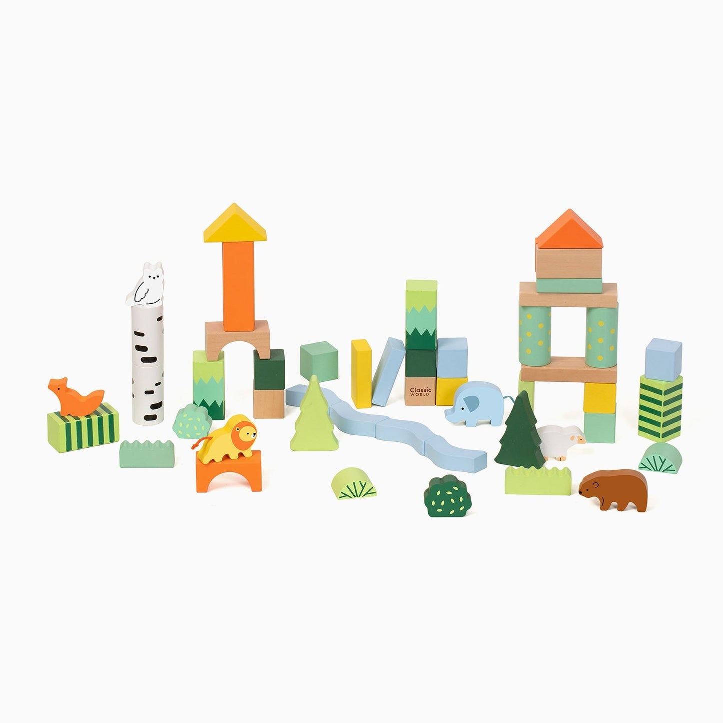 Classic World Forest Building Blocks