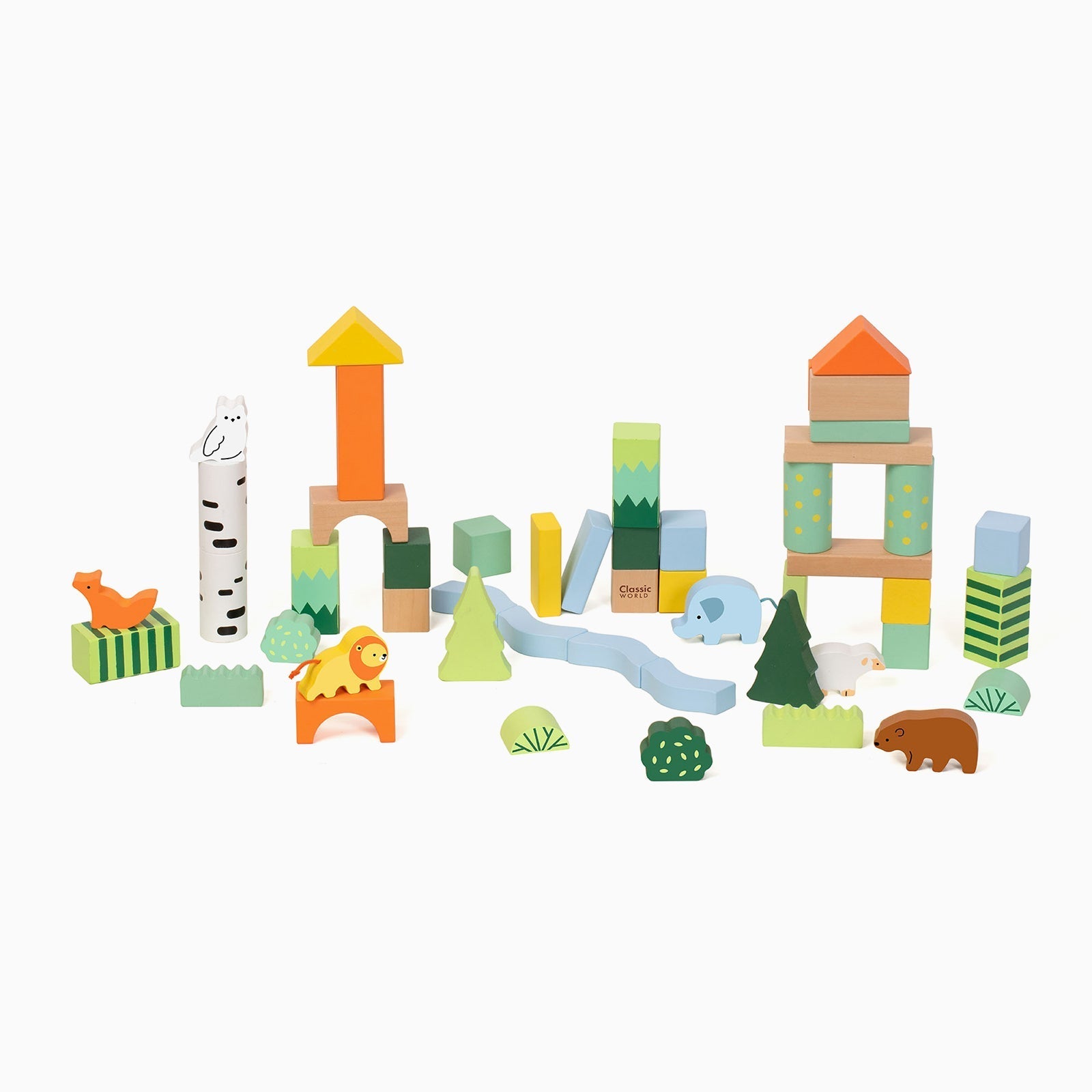 Classic World Forest Building Blocks