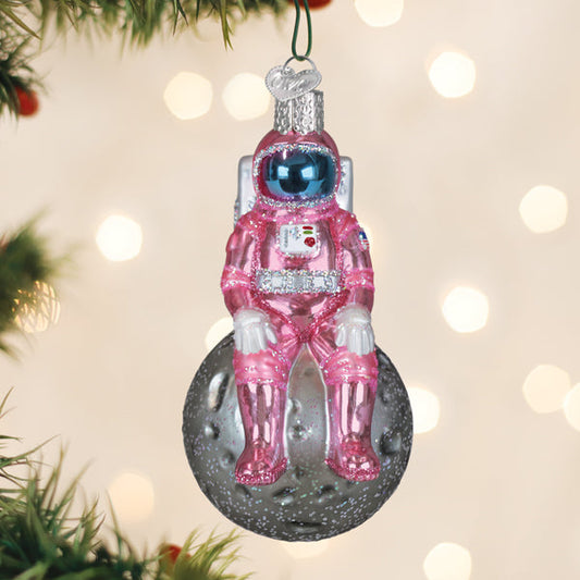 Pink Astronaut Ornament