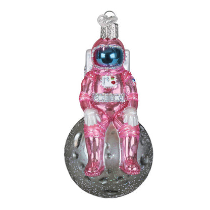Pink Astronaut Ornament