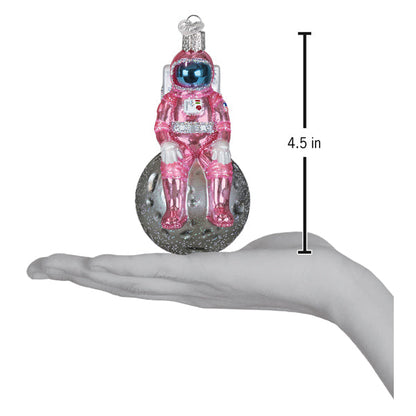 Pink Astronaut Ornament
