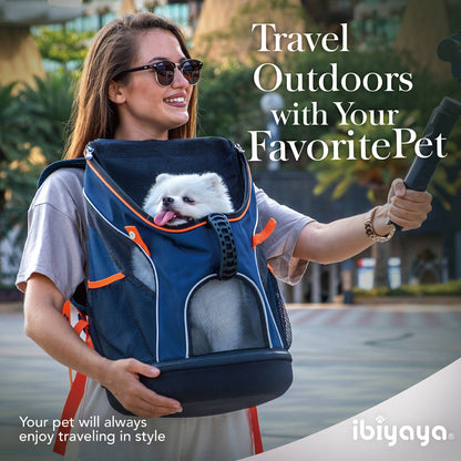 Ibiyaya - Ultralight Pro Pet Backpack Carrier Airline-Approved InCabin