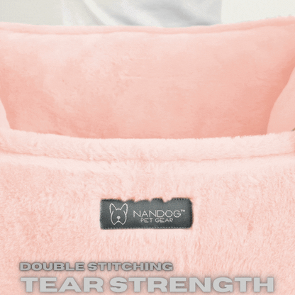 Nandog Pet Gear - The Super Cloud Bed in Blush Pink