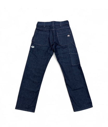 303 Boards - 303 X Dickies Skateboarding 303 Oval Regular Fit Utility Jeans (Rinsed Indigo Blue)