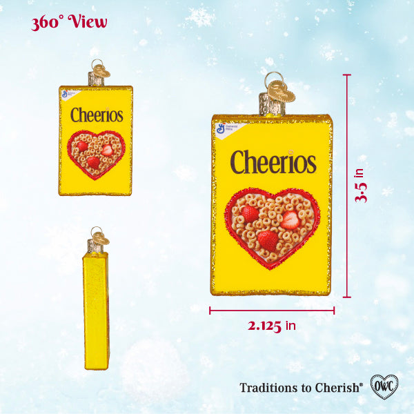 Cheerios Box Ornament