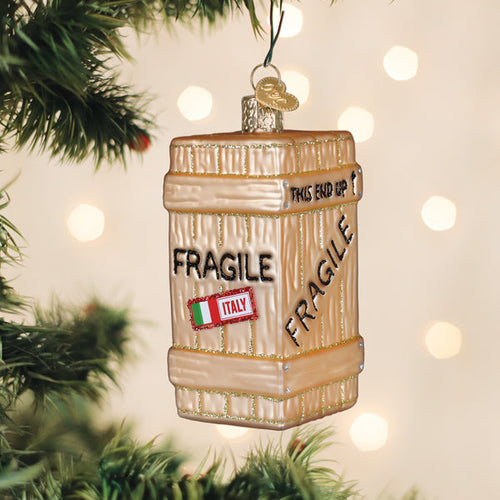 Fragile Crate Ornament