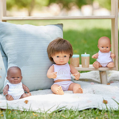 Baby Doll Brunette Boy 15" inch